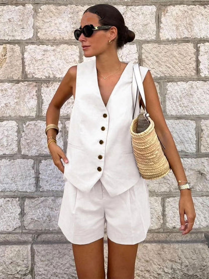 Conjunto de Short com Colete