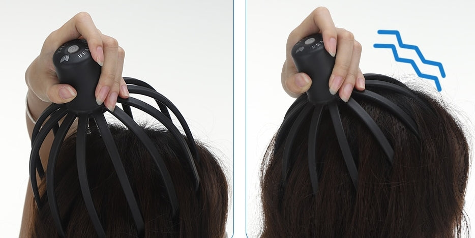 Massageador Elétrico para Couro Cabeludo