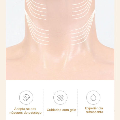 Máscara Ouro para o Pescoço