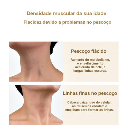 Máscara Ouro para o Pescoço