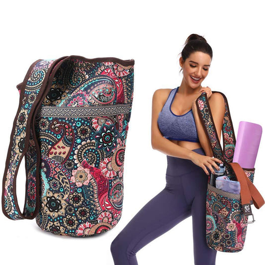 Bolsa para Yoga de Lona para Tapetes. - Lindas & Cia Shop