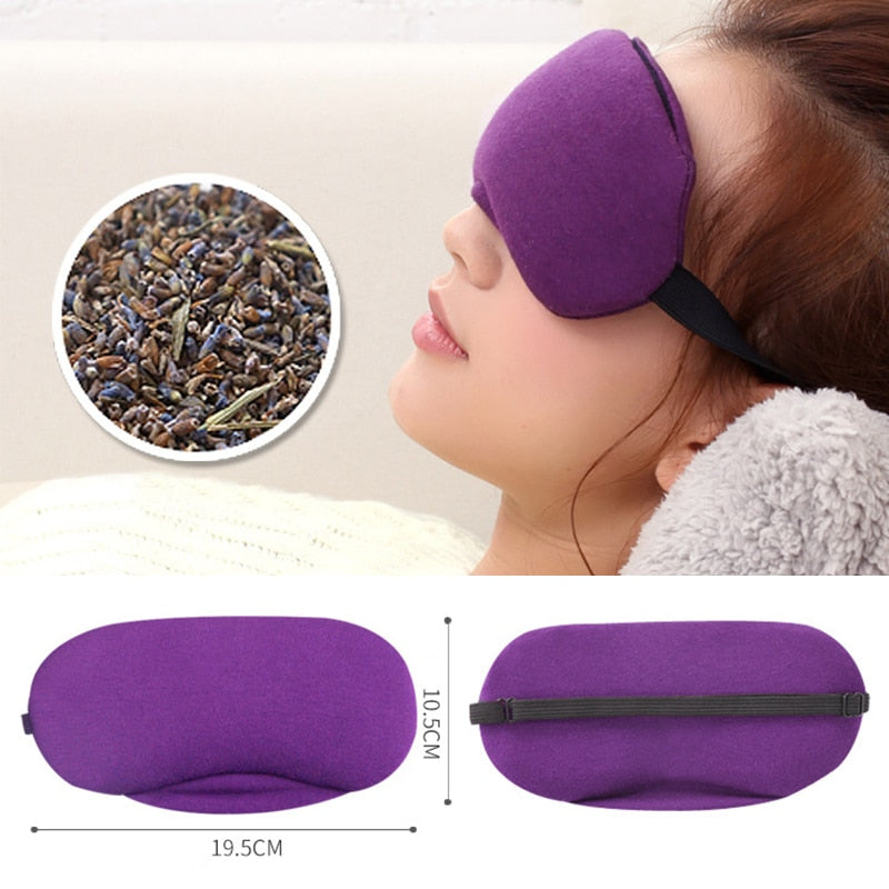 Máscara 3D com Compressa Quente para Dormir. - Lindas & Cia Shop