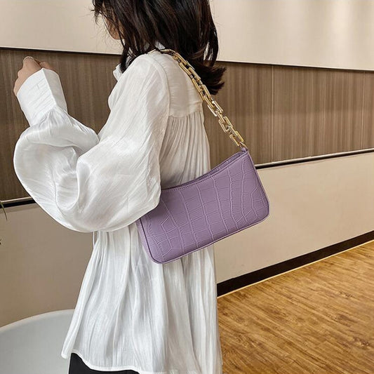 Bolsa Luxo de Ombro com Corrente Versátil e Elegante - Lindas & Cia Shop