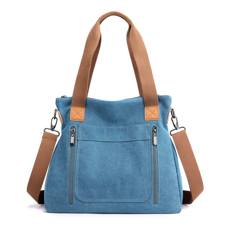 Bolsas Casual em Canva com Designer Moderno. - Lindas & Cia Shop