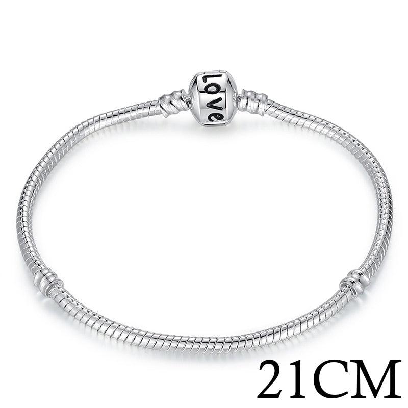 Pulseira Love Prata - Lindas & Cia Shop