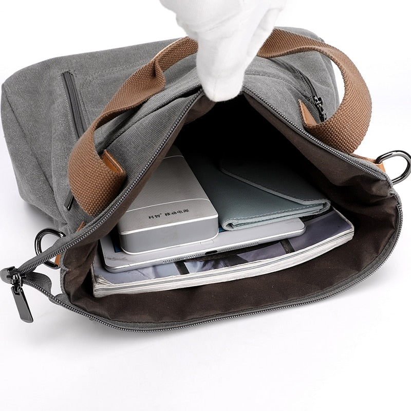 Bolsas Casual em Canva com Designer Moderno. - Lindas & Cia Shop