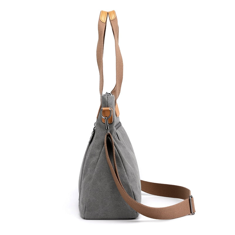 Bolsas Casual em Canva com Designer Moderno. - Lindas & Cia Shop