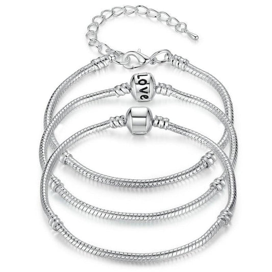 Pulseira Love Prata - Lindas & Cia Shop