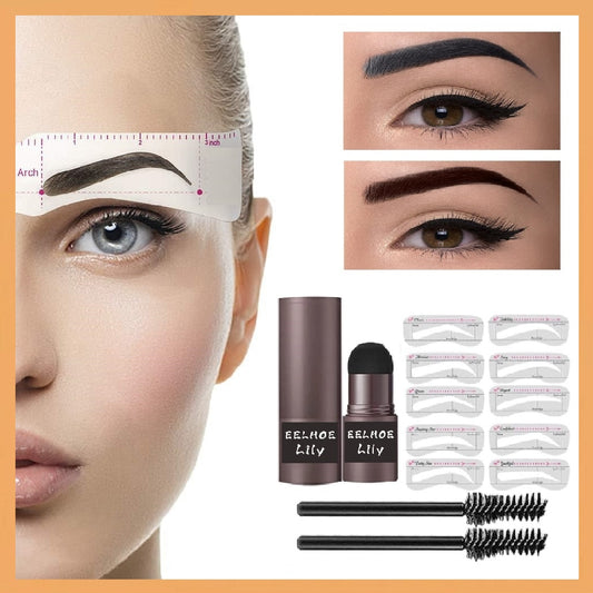 Kit de Carimbo para Modelagem de Sobrancelha. - Lindas & Cia Shop