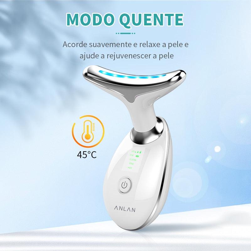 Aparelho para Rosto com Terapia de Fótons Led. - Lindas & Cia Shop