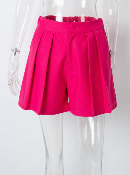 Conjunto de Blazer e Bermuda  Reta. - Lindas & Cia Shop