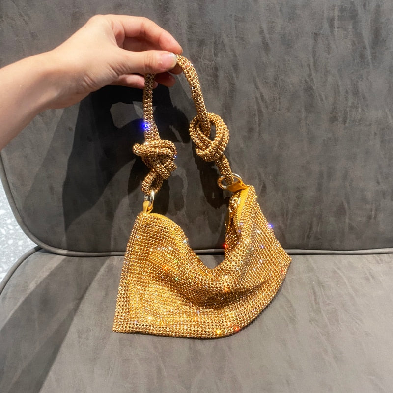 Bolsa Clutch de Strass de Cristal - Lindas & Cia Shop