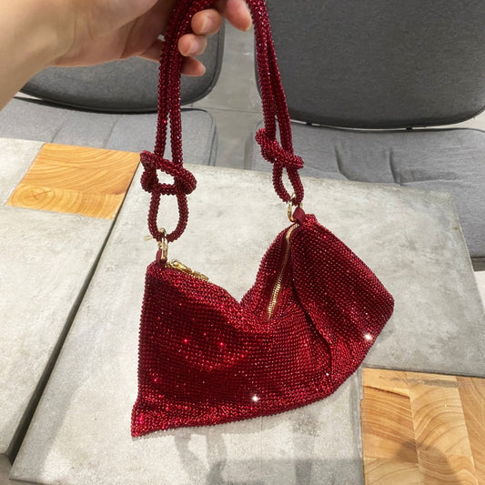 Bolsa Clutch de Strass de Cristal - Lindas & Cia Shop
