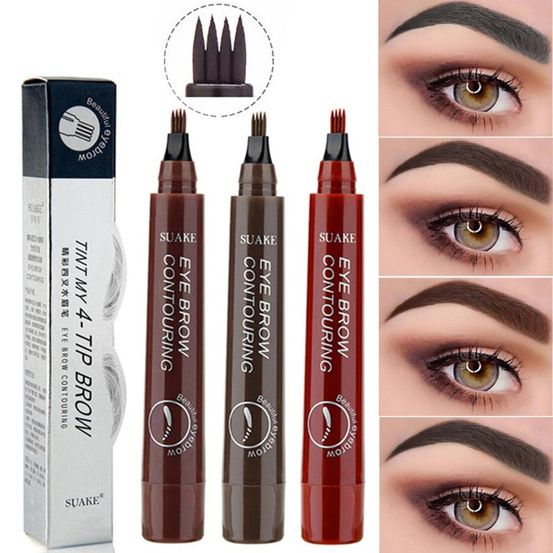 Caneta de Sobrancelha com 4 Pontas. - Lindas & Cia Shop