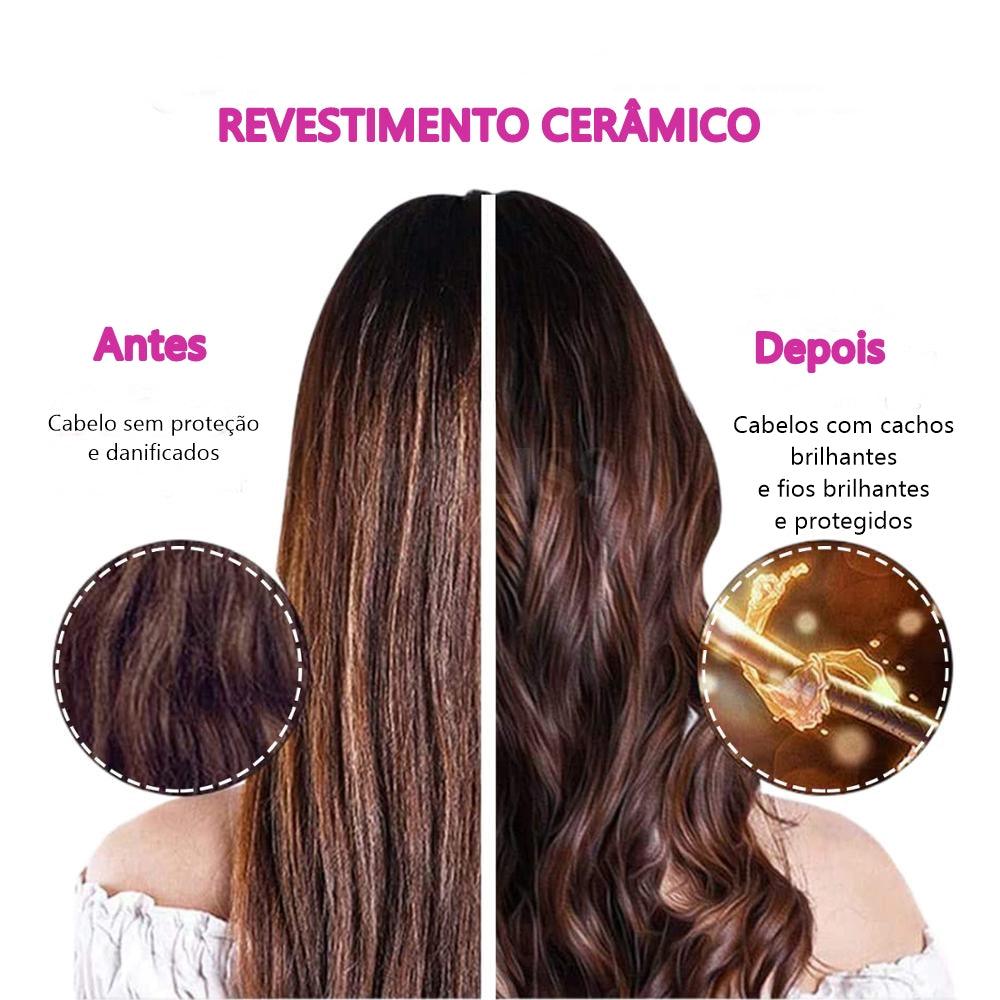 Modelador e Ondulador de Cabelo Automático Portátil. - Lindas & Cia Shop