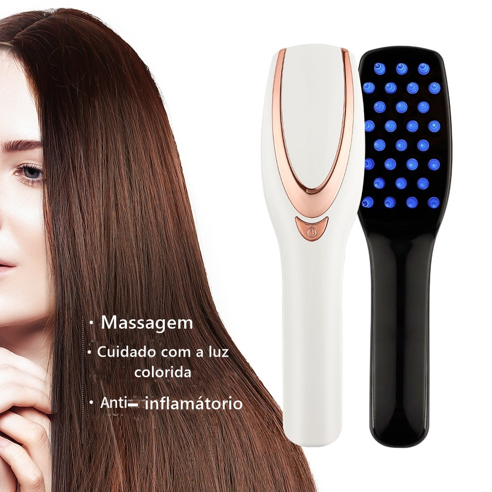 Escova á Laser para Massagem Capilar Elétrica. - Lindas & Cia Shop