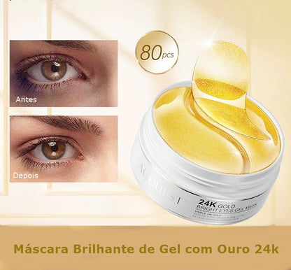 Máscaras para Olheiras com Ouro 24K - Lindas & Cia Shop