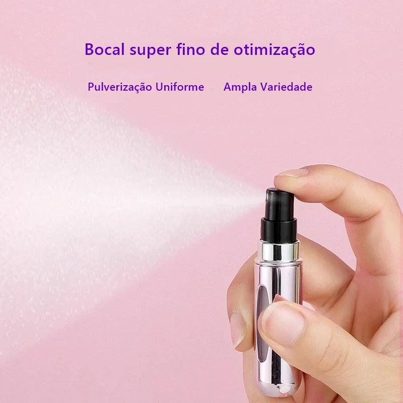 Frasco de Perfume com Spray Portátil Recarregável. - Lindas & Cia Shop