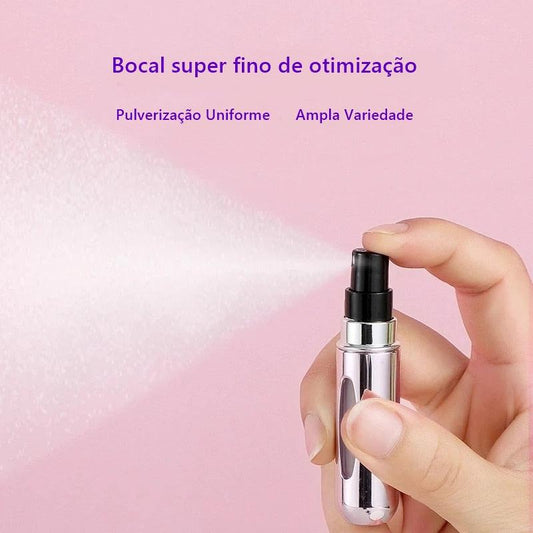 Frasco de Perfume com Spray Portátil Recarregável. - Lindas & Cia Shop
