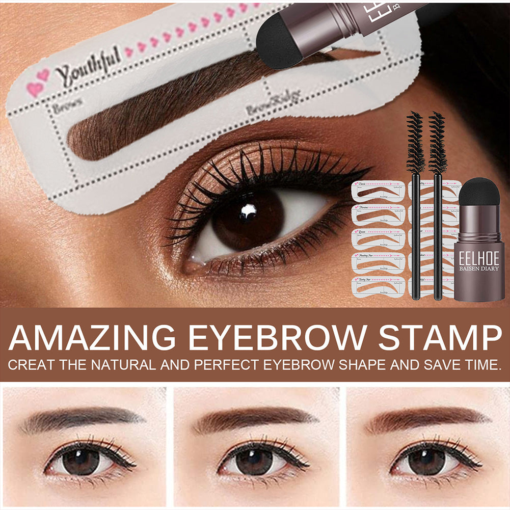 Kit de Carimbo para Modelagem de Sobrancelha. - Lindas & Cia Shop