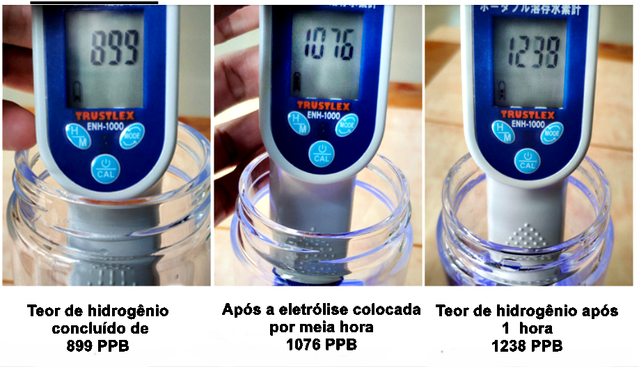 Garrafa de Água de Hidrogênio Preta - Lindas & Cia Shop